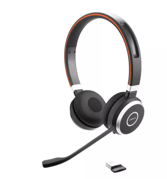 Слушалки Jabra Evolve 65 SE, Link380a MS Stereo, Bluetooth, шумопотискащ микрофон, Jabra SafeTone, черни