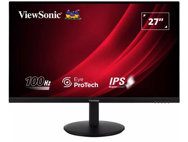 Монитор ViewSonic VG2709-2K-MHD-2, 27" (68.58cm) IPS панел, 100Hz, QHD, 4ms, 350cd/m2, HDMI, DP