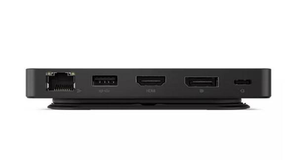 Докинг станция Lenovo Travel Dock, USB-C към 2x USB-C, 1x USB-A, 1x DisplayPort, 1x HDMI, 1x RJ45, черна