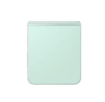 Смартфон Samsung Galaxy Z Flip6 Mint, поддържа 2 sim карти, 6.7" (17.01 cm) Foldable Dynamic AMOLED 2X 120Hz дисплей, осемядрен Snapdragon 8 Gen 3 3.39GHz, 12GB RAM, 512GB Flash памет, 50 + 12 & 10 Mpix камери, Android