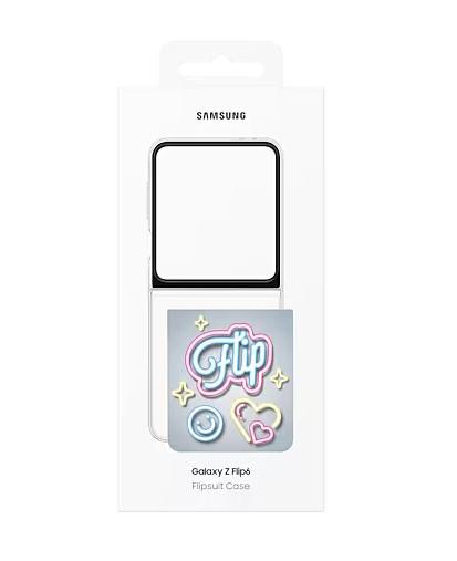 Калъф SAMSUNG Flipsuite Case for Galaxy Z Flip6 Transparency