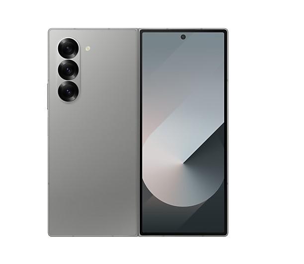 Смартфон Samsung Galaxy Z Fold6 Silver shadow, 7.6" (19.3 cm) Foldable Dynamic AMOLED 2X дисплей, осемядрен Snapdragon 8 Gen 3 3.39GHz, 12GB RAM, 1TB Flash памет, 50.0 MPix + 10.0 MPix + 12.0 MPix / 10.0 MPix + 4.0 MPix, Android