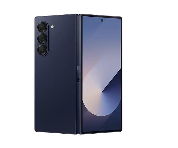 Смартфон Samsung Galaxy Z Fold6 Navy, 7.6" (19.3 cm) Foldable Dynamic AMOLED 2X дисплей, осемядрен Snapdragon 8 Gen 3 3.39GHz, 12GB RAM, 1TB Flash памет, 50.0 MPix + 10.0 MPix + 12.0 MPix / 10.0 MPix + 4.0 MPix, Android