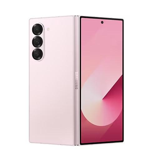 Смартфон Samsung Galaxy Z Fold6 Pink, 7.6" (19.3 cm) Foldable Dynamic AMOLED 2X дисплей, осемядрен Snapdragon 8 Gen 3 3.39GHz, 12GB RAM, 1TB Flash памет, 50.0 MPix + 10.0 MPix + 12.0 MPix / 10.0 MPix + 4.0 MPix, Android