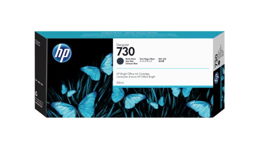 Консуматив HP 730 Matte Black Ink Cartridge, 300-ml