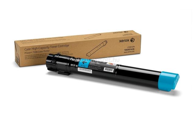 Консуматив Xerox Phaser 7500 Cyan High Capacity Toner Cartridge