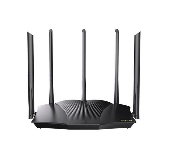 Рутер Tenda RX12 Pro, 3000Mbps, 2.4GHz (574Mbps) / 5GHz (2402Mbps), Wireless AX (6), 3x 10/100/1000Mbps LAN, 1x 10/100/1000Mbps WAN