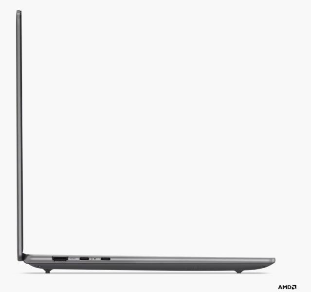 Лаптоп Lenovo Yoga Pro 7 14ASP9, AMD Ryzen AI 9 365 10C (2.0/5.0GHz, 24MB Cache)14.5" (36.83cm) WQXGA OLED 400nits 120Hz Glare Display, (HDMI), 32GB LPDDR5X, 1TB SSD NVMe, 1x USB4, 1x USB 3.2 Gen 2 Type-C, Windows 11 Home