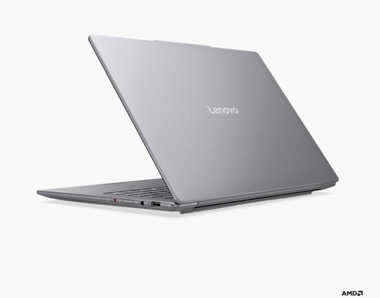 Лаптоп Lenovo Yoga Pro 7 14ASP9, AMD Ryzen AI 9 365 10C (2.0/5.0GHz, 24MB Cache), 14.5" (36.83cm) WQXGA OLED 400nits 120Hz Glare Display, (HDMI), 32GB LPDDR5X, 1TB SSD NVMe, 1x USB4, 1x USB 3.2 Gen 2 Type-C, Windows 11 Home