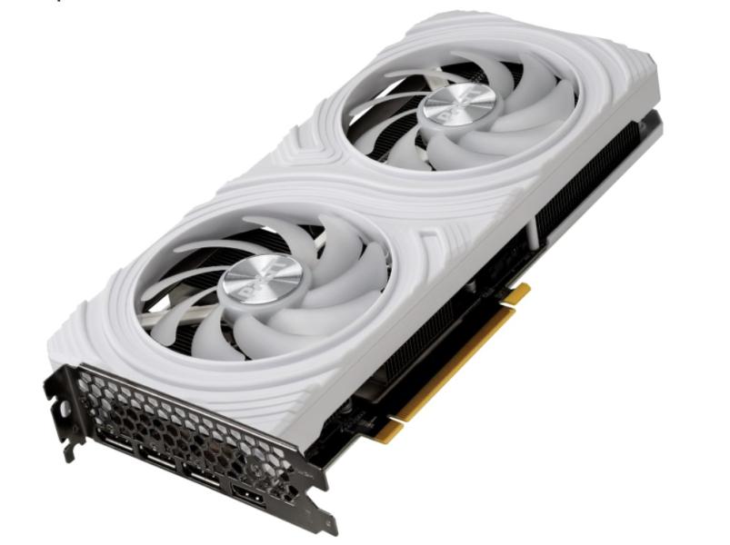 Видео карта Palit RTX 4060Ti White 8GB GDDR6,128-bit, HDMI, 3x DP