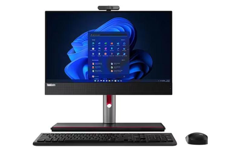 Компютър LENOVO ThinkCentre AIO M70a G3, Intel Core i3-12100 4C (3.3/4.3 GHz, 12 MB Cache), 21.5" (54.61 cm) FHD IPS, Anti-glare, 8GB SODIMM DDR4, 256GB SSD, Windows 11 Pro