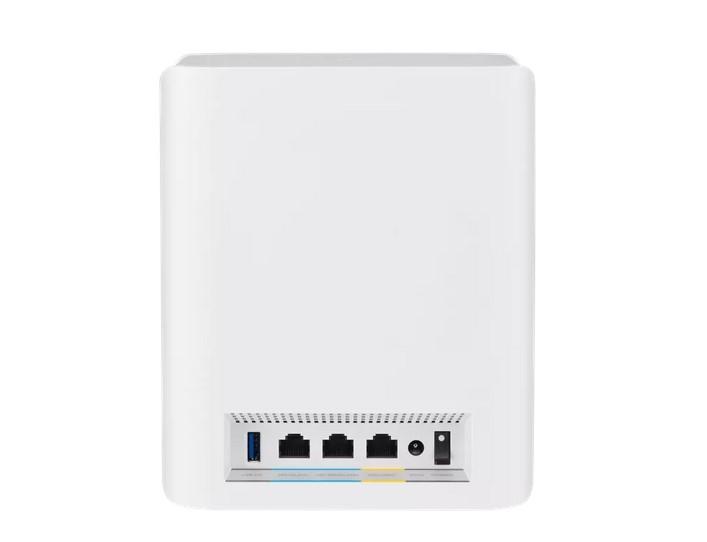 Рутер ASUS ZenWiFi BT10 Tri-band WiFi 7 Mesh, LAN: 1x10/100/1000Base-T Gigabit, WAN/LAN: 1x10/100Base-TX, WAN/LAN: 1x10/100/1000Base-T Gigabit, 1 x USB 3.0, 2pk Dual