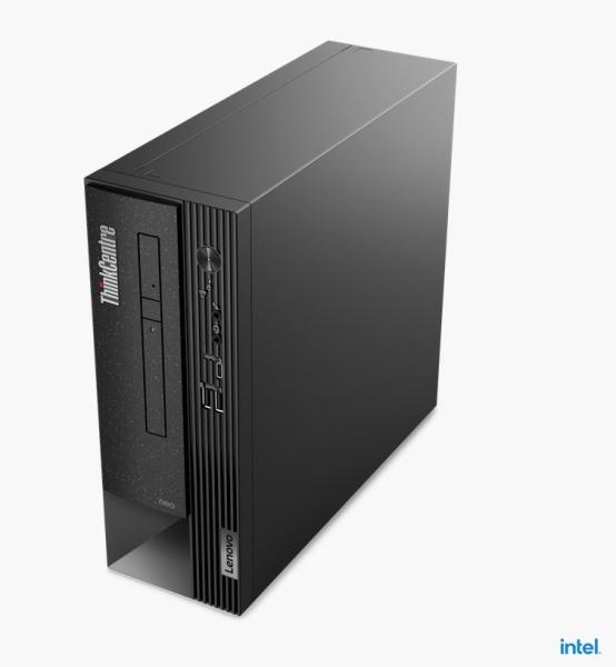 Компютър Lenovo ThinkCentre neo 50s Gen 4, Intel Core i3-13100 4C (3.4/4.5GHz, 12MB Cache), 16GB DDR4, 512GB SSD NVMe, DVD±RW, 1x USB 3.2 Gen 1 Type-C, 4x USB 3.2 Gen 1, VGA, HDMI, DisplayPort, Free DOS