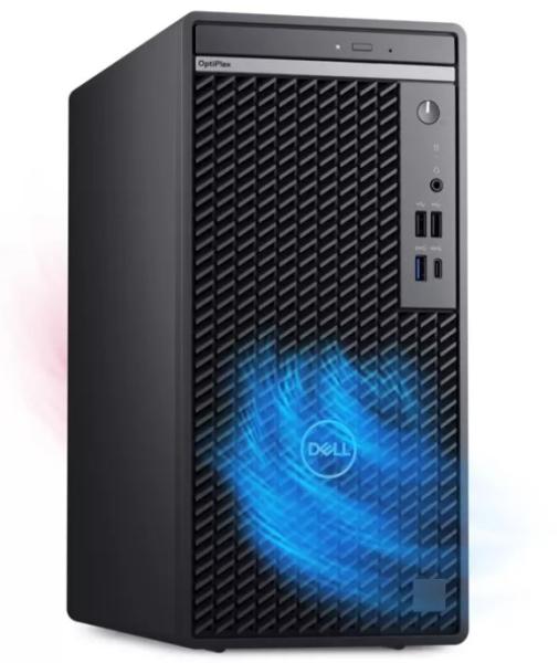 Компютър Dell OptiPlex Tower 7020, Intel Core i3-14100 4C (3.5/4.7GHz, 12MB Cache), 8GB DDR5, 512GB SSD NVMe, DVD±RW, HDMi, DP, 1x USB 3.2 Gen 1 Type-C, 3x USB 3.2 Gen 1 Type-A, Linux 