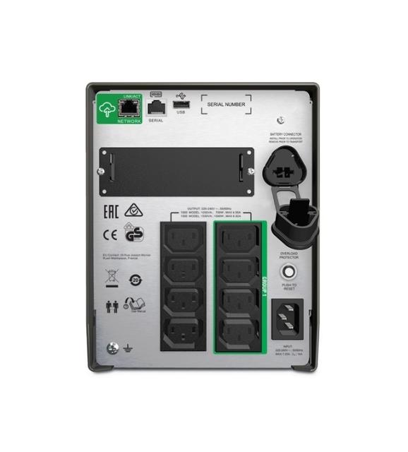 UPS APC Smart-UPS, 1000VA / 700W , Line Interactive,  LCD 230V with SmartConnect, Tower