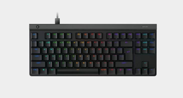 Гейминг клавиатура Logitech G515 TKL, RGB подсветка Tenkeyless Tactile Switch, USB, черна