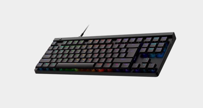 Гейминг клавиатура Logitech G515 TKL, RGB подсветка Tenkeyless Tactile Switch, USB, черна