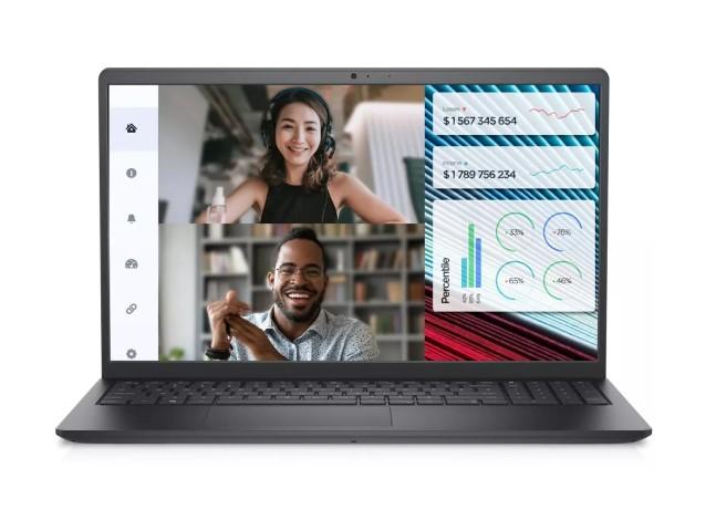 Лаптоп Dell Vostro 3520, Intel Core 6C (i3-1215U 1.2/4.4GHz,  10MB Cache), 15.6" (39.62cm) Full HD IPS 120Hz Anti-Glare Display, 16GB DDR4, 512GB SSD NVMe, non-backlit US KBD, no FPR, HDMI, 2x USB 3.2 Gen 1, Linux