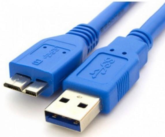 Кабел VCom CU311, A(м) към Micro USB B(м), USB 3.0, 1.5m