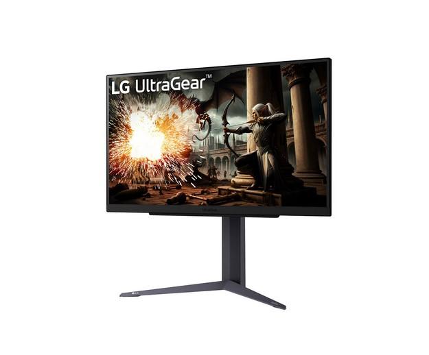 Монитор LG 27GS75Q-B, 27" (68.58cm) IPS панел, 180Hz, QHD, 1ms, 300cd/m2, HDMI, DP