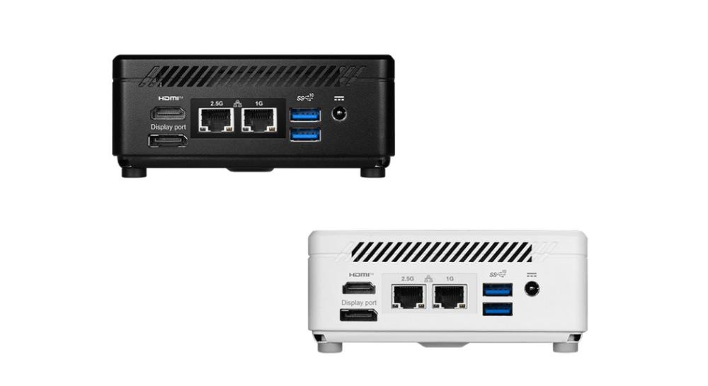 Kомпютър MSI Cubi 5 12M-002BEU, Intel Core i5-1235U 10C (1.3 / 4.4GHz, 12MB Cache), Intel Iris Xe Graphics, 2x DDR4 3200MHz SO-DIMMs, 1x M.2 SSD (NVMe PCIe Gen4 x4), 1x 2.5" HDD / SSD, Wi-Fi 6E+BT, LAN