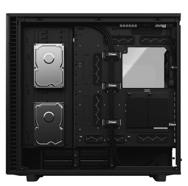 Кутия Fractal Design Define 7 XL Solid Black, Mid-Tower, 1 x USB 3.2 Type-C, 2 x USB 3.0, 2 x USB 2.0, E-ATX/ATX/mATX/mITX/EE-ATX/SSI-CEB/SSI-EEB