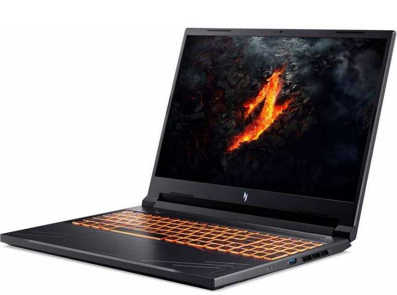 Лаптоп Acer Nitro 16 ANV16-71-71N0, Intel Core i7-14650HX 16C (2.2/5.2GHz, 30MB Cache) 16" (40.64cm) WUXGA IPS 165Hz Anti-Glare Display,  NVIDIA GF RTX 4060  8GB, 16GB DDR5, 1TB PCIe NVMe SSD, Free DOS