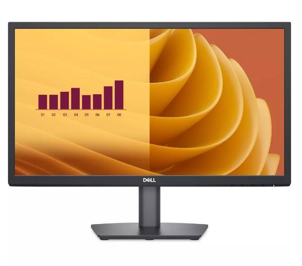 Монитор Dell E2225H, 21.5" (54.61cm) VA AG, 250cd/m2, 75Hz, Full HD, 5ms, 3000:1, VGA, DP