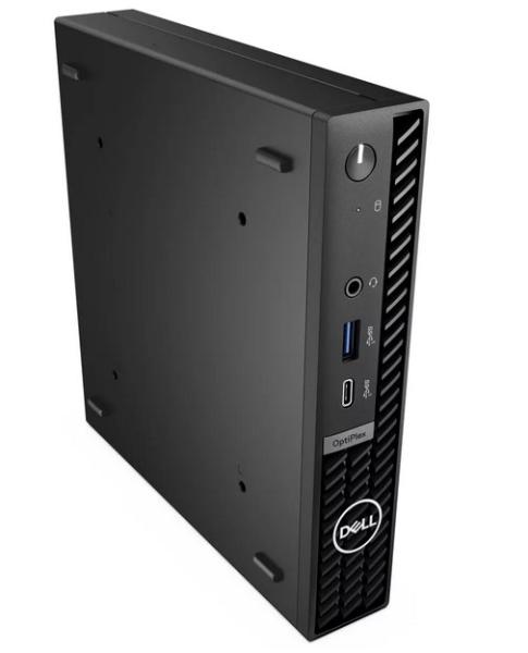 Компютър Dell OptiPlex Micro 7020, Intel Core i5-14500T 14C (1.7/4.8GHz, 24MB Cache), 8GB DDR5, 512GB SSD NVMe, Wi-Fi 6E+BT, 1x USB 3.2 Gen 2 Type-C, HDMI, DP, Linux