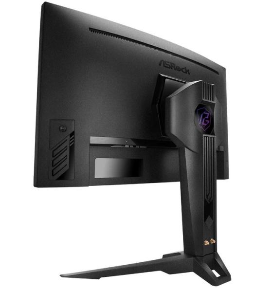 Монитор Asrock Curved Gaming Monitor PG27QRT2A, 27" (68.58cm) QHD 1500R VA, Anti-Glare, 180 Hz, 5 000:1, 1ms, 300 cd/m2, Integrated Wi-Fi Antenna, 2x HDMI, 1x DP