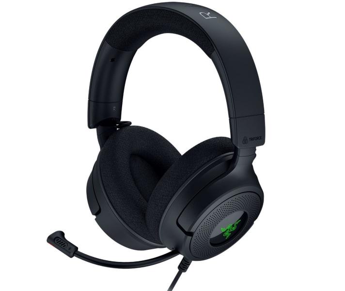 Слушалки Razer Kraken V4 X, 7.1 Surround Sound, микрофон, USB-A, USB-C