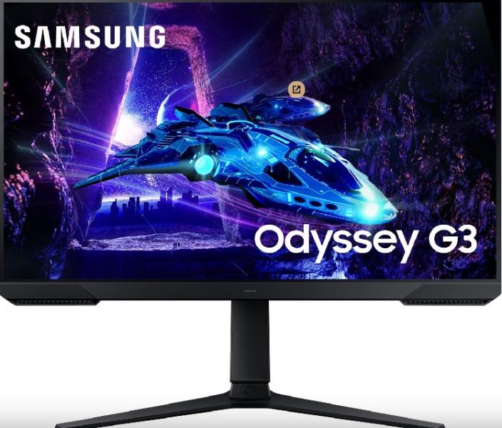 Монитор SAMSUNG G30D Odyssey G3 LS32DG300EUXEN, 32" (80 cm), VA 180Hz, 1ms(MPRT), 250cd/m2, 3000:1, HDMI, DisplayPort