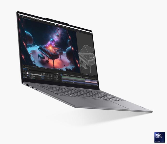 Лаптоп Lenovo Yoga Slim 7 15ILL9,  Intel Core Ultra 7 258V 8C (2.2/4.8GHz, 12 MB Cache), 15.3" (38.86cm) WQXGA+ IPS 500nits 120Hz Dolby Vision Touch Glare Display, 32GB LPDDR5x, 1TB SSD NVMe, 2x Thunderbolt 4, HDMI, Windows 11 Home