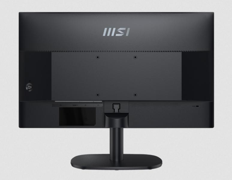 Монитор MSI PRO MP245V, 23.8" (60.45cm) FHD VA Anti-glare, 100Hz, 1ms (MPRT), 4000:1, 3000cd/m2, VGA, HDMI