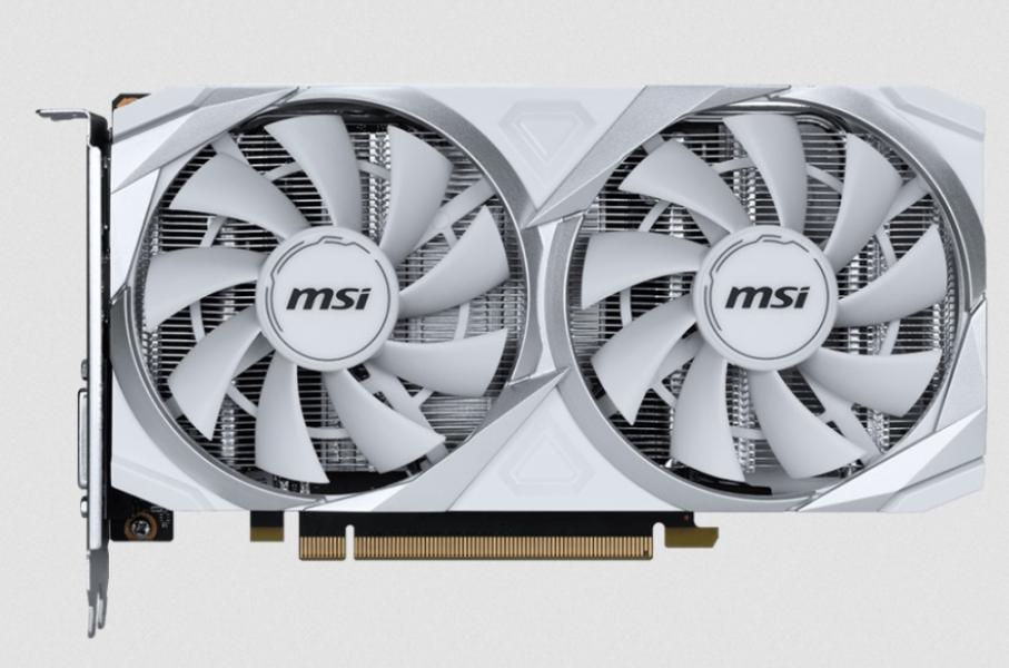 Видео карта MSI NVIDIA GeForce RTX 3050 VENTUS 2X XS WHITE 8G OC, 8GB GDDR6, 128bit, DVI, HDMI, DP