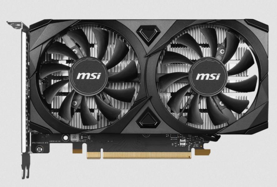 Видео карта MSI NVIDIA GeForce RTX 3050 VENTUS 2X E 6G OC, 6GB GDDR6, 96bit, 2x HDMI, DP