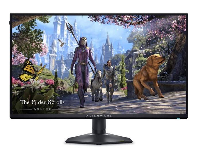 Монитор Dell Alienware AW2725QF, 27" (68.58cm) IPS, 180Hz, 4K/UHD, 0.5ms, 600cd/m2, USB Type-A, USB Type-C, HDMI, DP