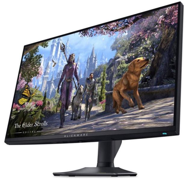 Монитор Dell Alienware AW2725QF, 27" (68.58cm) IPS, 180Hz, 4K/UHD, 0.5ms, 600cd/m2, USB Type-A, USB Type-C, HDMI, DP