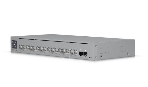 Суич Ubiquiti USW-Pro-Max-16-PoE, 4x 2.5 GbE PoE++ ports, 12x GbE PoE+ ports, 2x 10G SFP+ ports