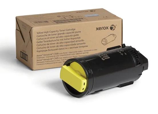 Консуматив Xerox Yellow High Capacity Toner Cartridge for VersaLink C500/C505 (5200 pages), DMO