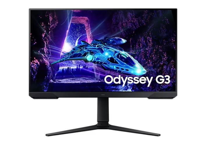 Монитор Samsung Odyssey LS27DG300EUXEN G30D, 27" (68.58cm) VA 180Hz, 1ms, 250 cd/m2, 3000:1, HDMI, DP