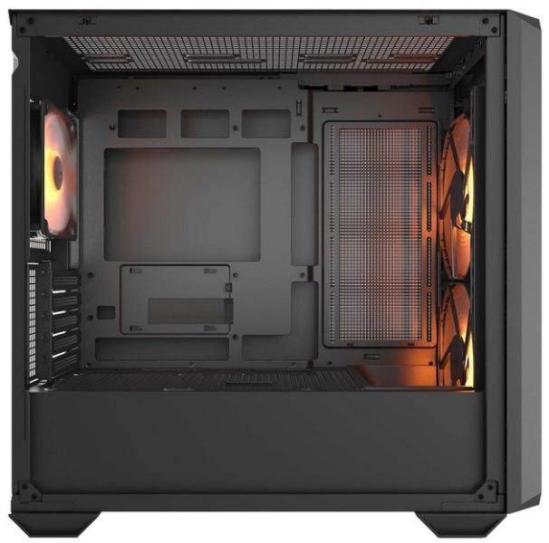 Кутия COUGAR MX600 Mini RGB Black, Mini Tower, 2 x USB 3.0, 1 x USB Type-C 3.2, Mini ITX / Micro ATX