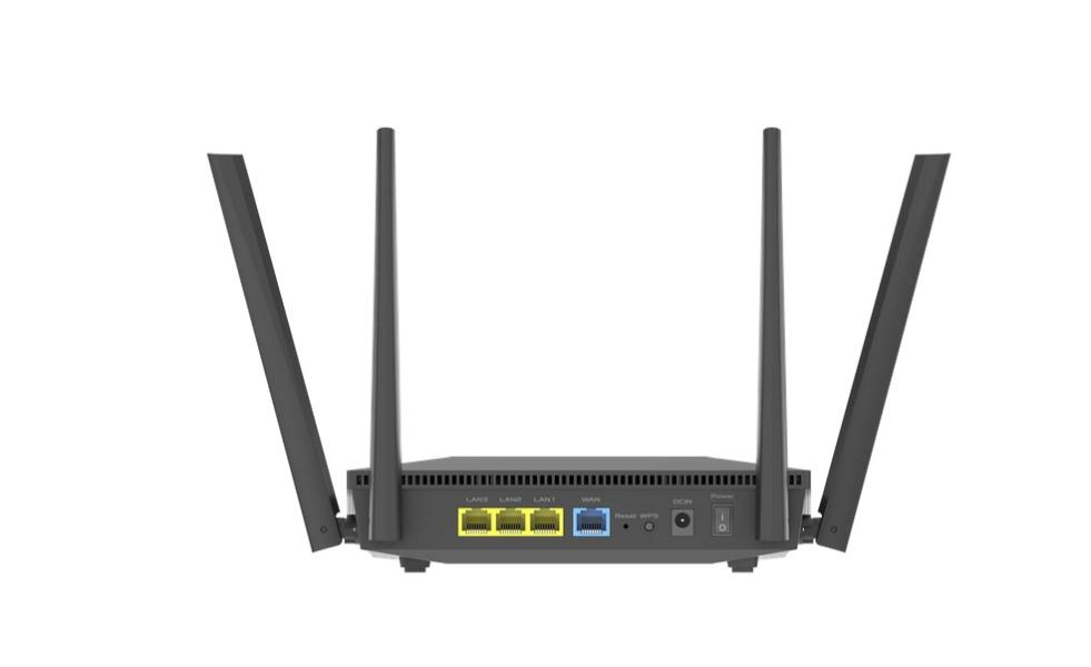 Рутер ASUS RT-AX52 AX1800 Dual Band WiFi 6, AiMesh Compatible, Buil-in VPN