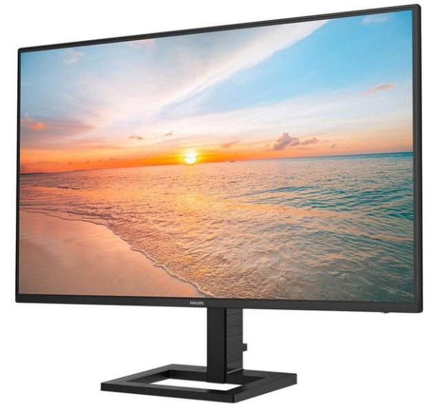 Монитор Philips 27E1N1600AE, 27" (68.58cm) IPS панел, 100Hz, QHD, 4ms, Mega Infinity DCR, HDR10, 350cd/m2, USB Type-C, USB 3.2, HDMI