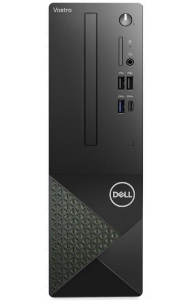 Настолен компютър Dell Vostro 3030S, Intel Core i3-14100 (4C, 8T, 12.00MB Cache), 8GB (1x8GB) DDR5, 512GB M.2 SSD, Intel UHD Graphics 730, BG Keyboard + Mouse, Wi-Fi + BT, Ubuntu