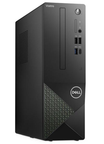 Настолен компютър Dell Vostro 3030S, Intel Core i3-14100 (4C, 8T, 12.00MB Cache), 8GB (1x8GB) DDR5, 512GB M.2 SSD, Intel UHD Graphics 730, BG Keyboard + Mouse, Wi-Fi + BT, Ubuntu