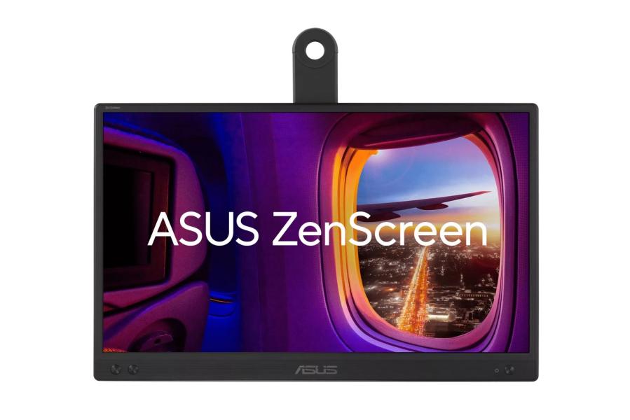 Монитор Asus ZenScreen MB166CR, 15.6" (39.62 cm)  IPS WLED FHD, 60Hz, 5ms, 250cd/m2, USB Type-C