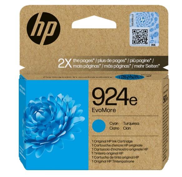 Консуматив HP 924e 80-ml EvoMore Cyan Original Ink Cartridge