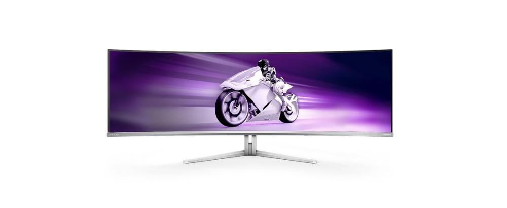 Монитор PHILIPS 49M2C8900L, 48.9" (124.3 cm) QD OLED, 144 Hz, 1 000 000:1, 0.03 ms, 1000cd/m2, 2 x HDMI , 1 x DisplayPort, 1 x USB-C