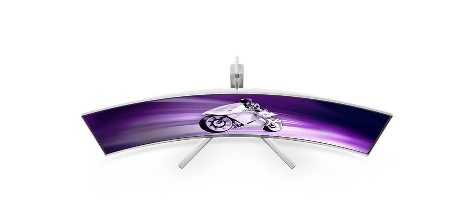 Монитор PHILIPS 49M2C8900L, 48.9" (124.3 cm) QD OLED, 144 Hz, 1 000 000:1, 0.03 ms, 1000cd/m2, 2 x HDMI , 1 x DisplayPort, 1 x USB-C